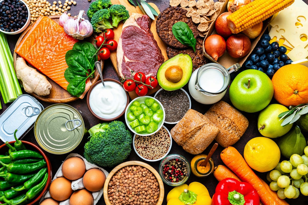 اصول تغذیه سالم برای پیشگیری از افسردگی و اضطراب